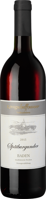 2015 Königschaffhauser Vulkanfelsen Spätburgunder trocken - Winzergenossenschaft Königschaffhausen-Kiechlinsbergen
