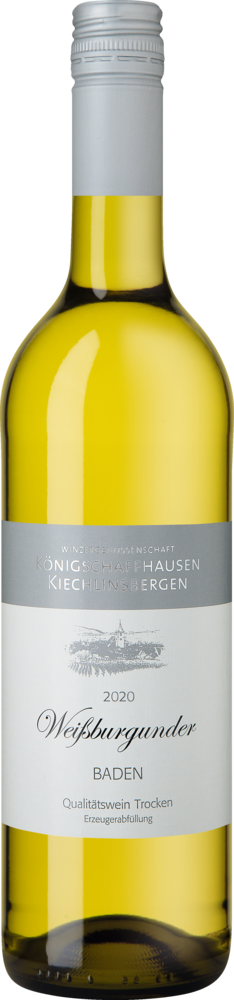 2020 Königschaffhauser Vulkanfelsen Weißburgunder trocken - Winzergenossenschaft Königschaffhausen-Kiechlinsbergen