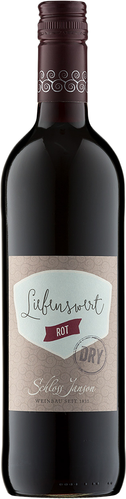 2019 Liebenswert rot DRY trocken - Weingut Schloss Janson