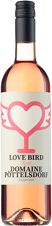 Domaine Pöttelsdorf DE 2021 LOVE BIRD Rosé halbtrocken