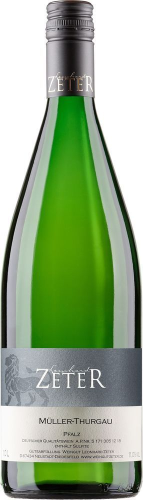 Leonhard Zeter 2021 Müller-Thurgau trocken 1,0 L