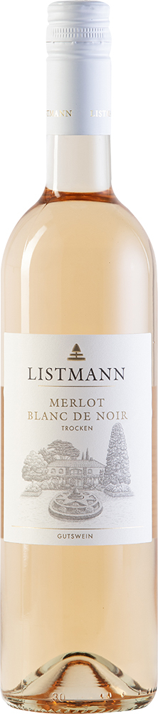 Listmann 2022 Blanc de Noir Merlot trocken