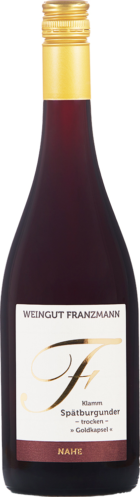 Franzmann 2018 Niederhäuser Klamm Spätburgunder "Barrique" trocken