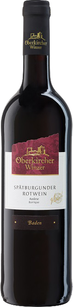 Oberkircher Winzer 2020 Spätburgunder Rotwein Barrique Auslese