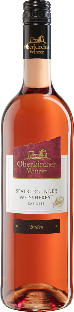 Oberkircher Winzer 2021 Collection Oberkirch Spätburgunder Weißherbst Kabinett lieblich