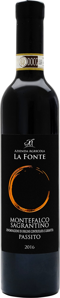 La Fonte 2018 Montefalco Sagrantino Passito DOCG trocken 0,375 L