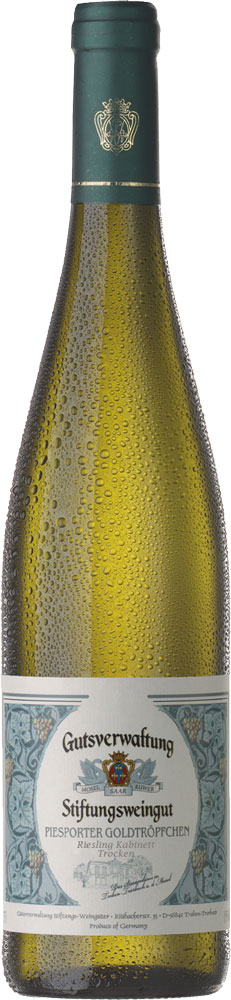 2012 Piesporter Goldtröpfchen Riesling Kabinett trocken - Gutsverwaltung Stiftungsweingut