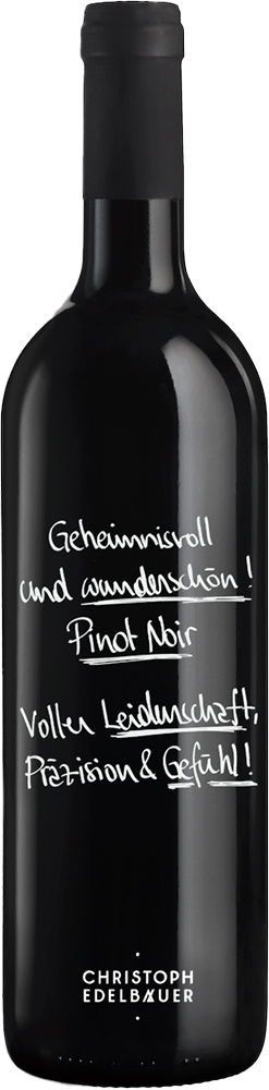 Christoph Edelbauer 2016 Pinot Noir trocken