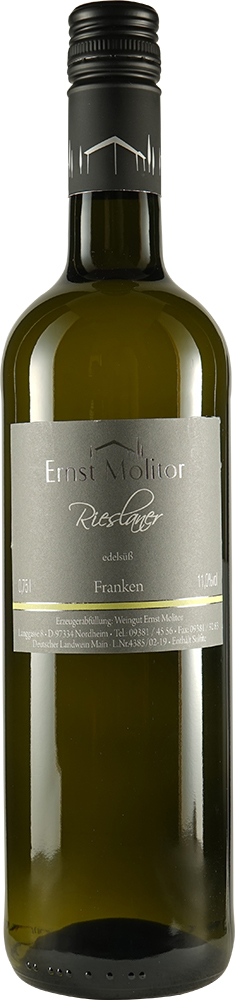 Ernst Molitor 2018 Dettelbacher Honigberg Rieslaner Auslese lieblich