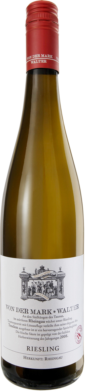 2009 Oestrich-Winkel Riesling QbA trocken - Weingut Von der Mark Walter