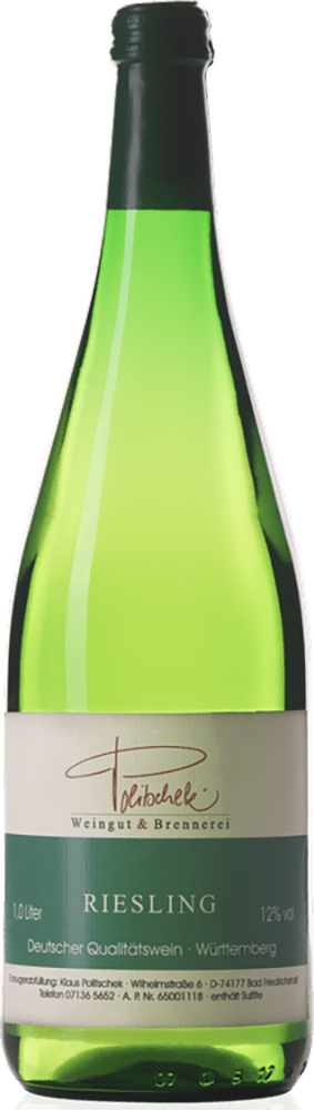 Politschek 2019 Riesling Kabinett trocken 1,0 L