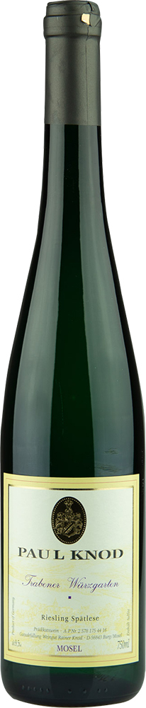 Paul Knod 2015 WÜRZGARTEN Riesling Spätlese süß