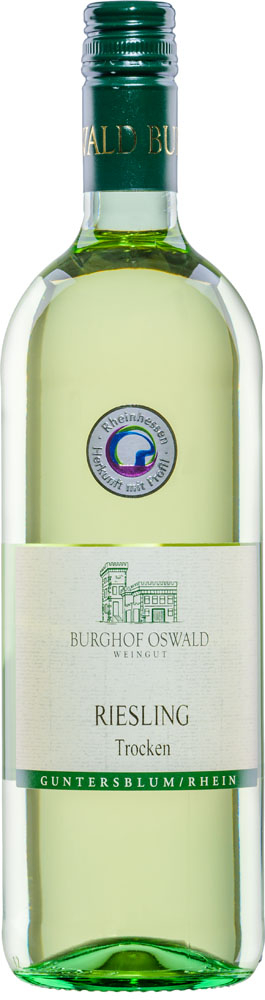 Burghof Oswald 2022 Guntersblumer Riesling trocken 1,0 L