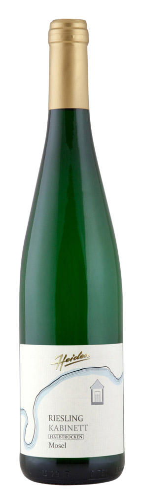 2014 Lieserer Schlossberg Riesling Kabinett Halbtrocken - Weingut Heiden