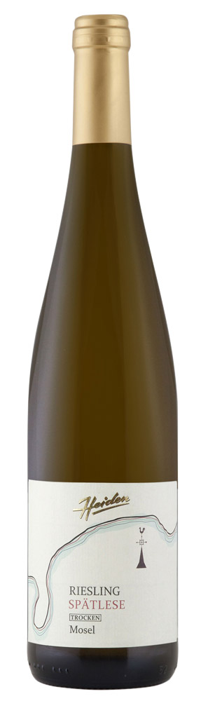 2020 Brauneberger Klostergarten Riesling Spätlese trocken - Weingut Heiden