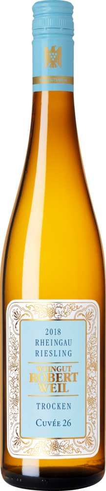 2018 Robert Weil Riesling Cuvée 26 Trocken - Weingut Robert Weil
