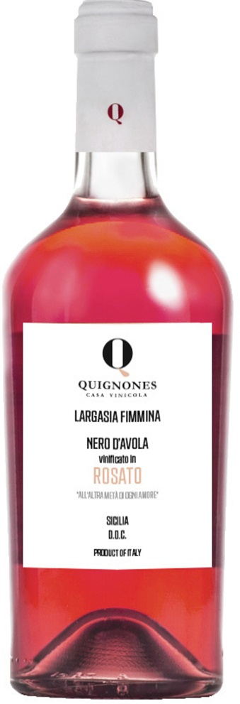 Quignones 2021 Largasia Fimmina Rosato Sicilia DOC trocken