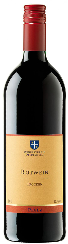 2016 Rotweincuvée trocken 1L - Winzerverein Deidesheim