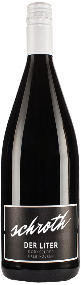 2017 Dornfelder Rotwein 1L. halbtrocken - Weingut Michael Schroth