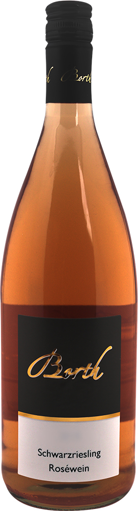 Borth 2019 Schwarzriesling Roséwein halbtrocken 1,0 L