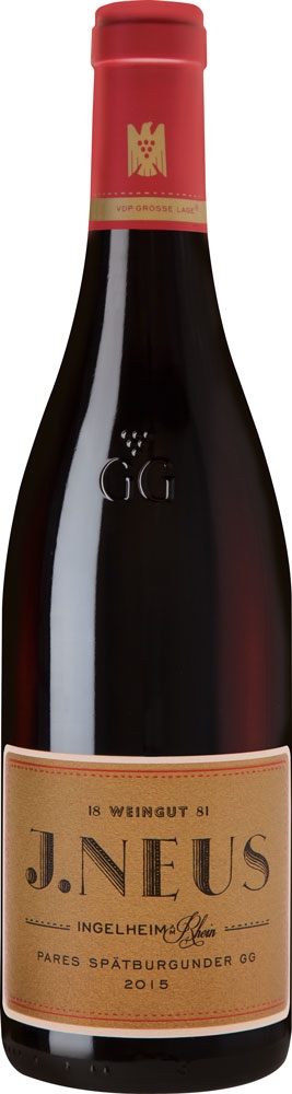 2015 Ingelheimer Pares Spätburgunder trocken VDP.Großes Gewächs - Weingut J. Neus (VDP)