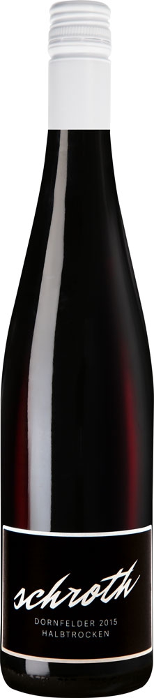 2015 Dornfelder halbtrocken - Weingut Schroth