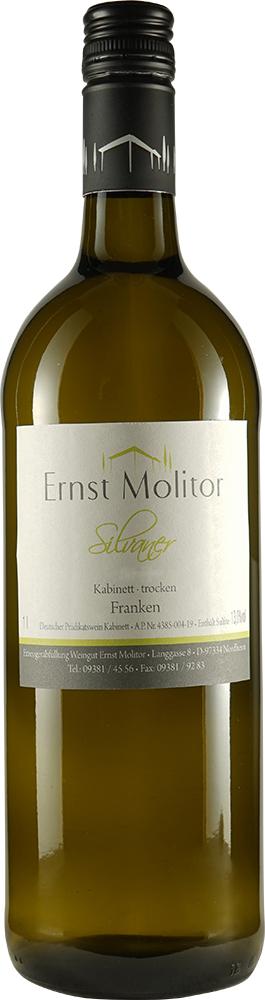 Ernst Molitor 2020 Dettelbacher Honigberg Silvaner Kabinett trocken 1,0 L