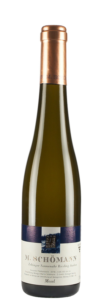 Martin Schömann 2013 Zeltinger Sonnenuhr Riesling Auslese lieblich 0,375 L