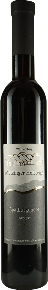 Metzinger Hofsteige 2018 Metzinger Hofsteige Spätburgunder Auslese süss süß 0,5 L