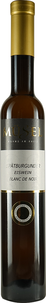 Müsel 2018 Kriegsheimer Rosengarten Spätburgunder Eiswein Blanc de Noir edelsüß 0,375 L