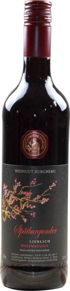 Burgberg Eimann & Söhne 2016 Spätburgunder lieblich