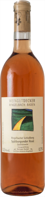 Decker 2017 Ringelbacher Spätburgunder Rosé lieblich