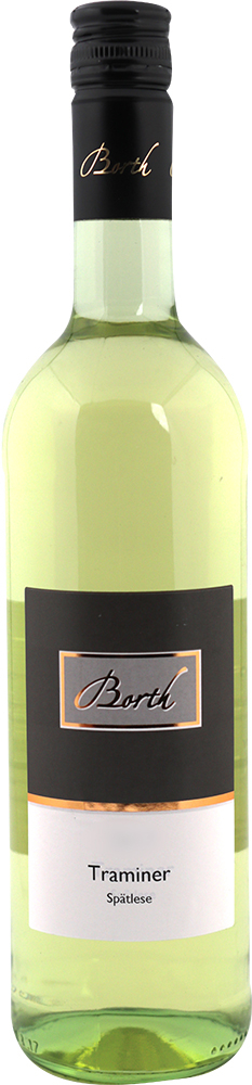 Borth 2019 Traminer Spätlese lieblich