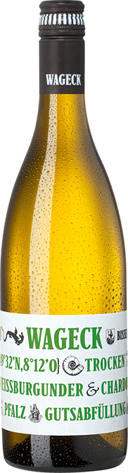 2016 Wageck Weißburgunder-Chardonnay Trocken - Weingut Wageck