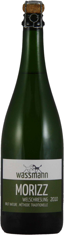 2010 Welschriesling Morizz Jahrgangssekt Méthode traditionell brut nature Bio - Weingut Wassmann