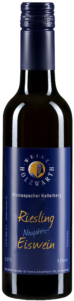 Holzwarth-Weine 2016 Riesling "Neujahrseiswein" süß 0,375 L