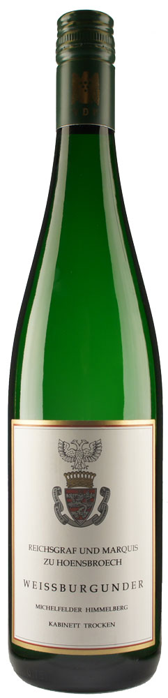 2013 Weißer Burgunder Kabinett Trocken // Weingut Reichsgraf und Marquis zu Hoensbroech