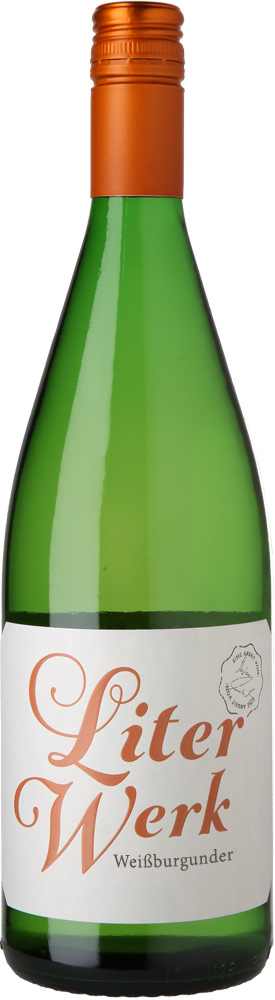 2021 Literwerk Weißburgunder trocken 1L