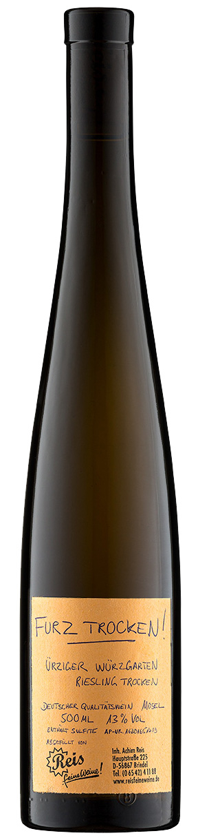 2023 Riesling "FURZTROCKEN !" ÜRZIGER WÜRZGARTEN 0,5 L