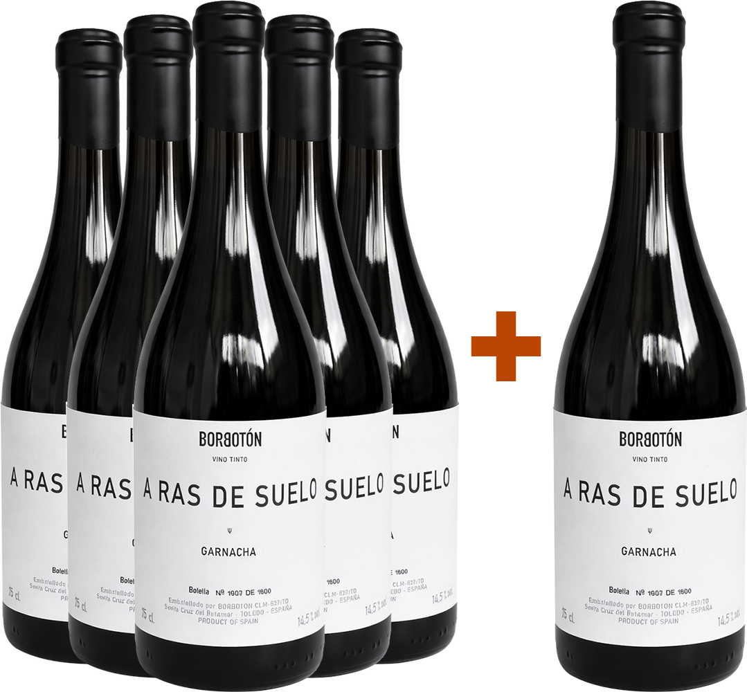 5+1 Paket A ras de suelo Garnacha