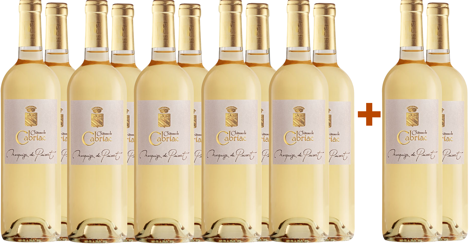 10+2 Paket Marquise de Puivert Blanc Corbières AOP
