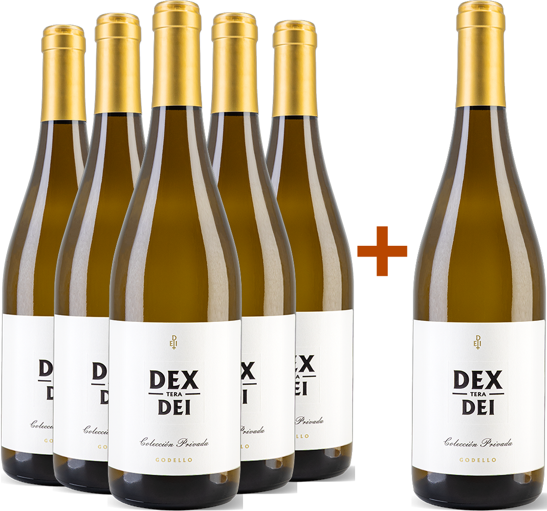 Aktionspaket 5+1 Dextera Dei Godello Colección Privada