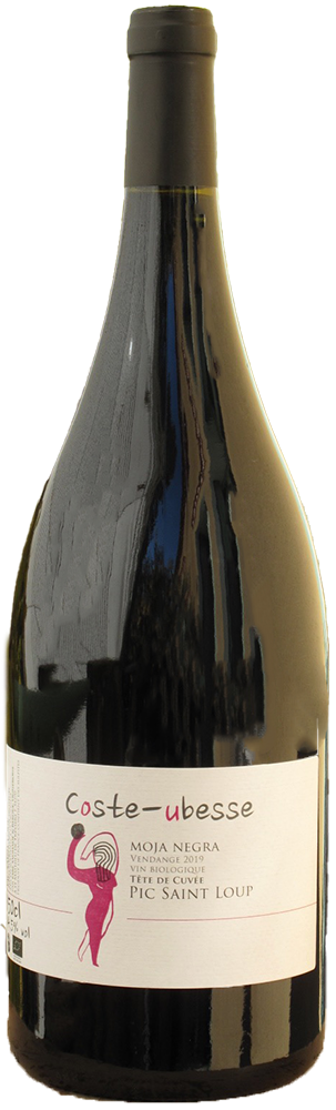 2019 Cuvée "Moja Negra Tête de Cuvée" Pic Saint Loup AOP BIO