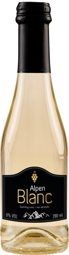 N°0 Alpen Blanc - Piccolo Sekt Welschriesling Alkoholfrei 0,2 L