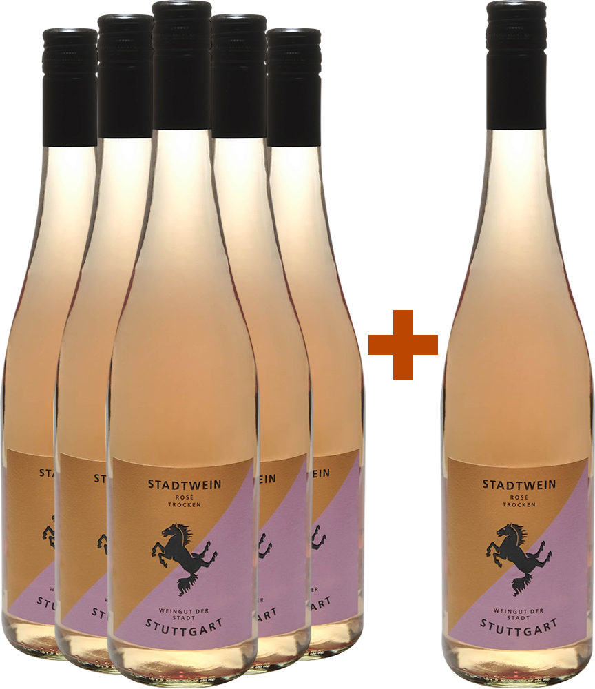 5+1 Paket Stadtwein Rosé BIO