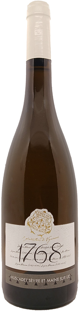 2017 Cuvée 1768 - Muscadet Sèvre et Maine Sur Lie AOP