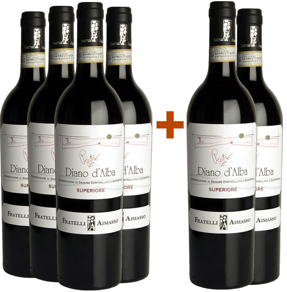 4+2 Paket Pietro Dolcetto di Diano Superiore DOCG