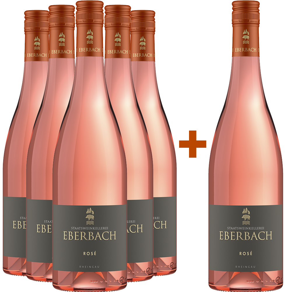 5+1 Paket Eberbach Rosé