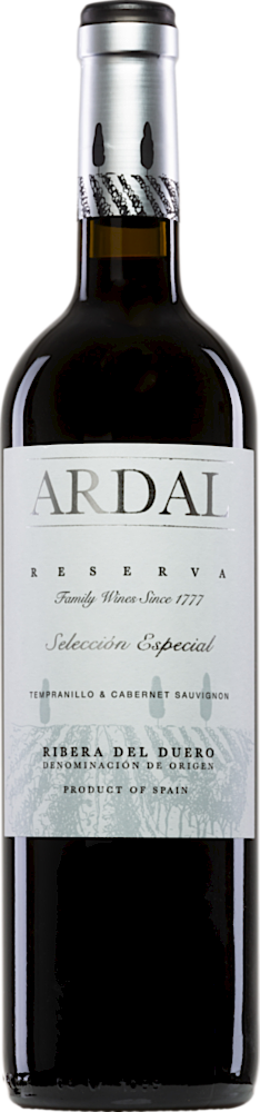 2017 Ardal Reserva Selección Especial Ribera del Duero DO