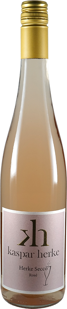 "HERKE SECCO" Rosé Perlwein
